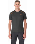 Rab Men's Force Tee (Graphene) half body