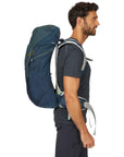 Lowe Alpine AirZone Trail 30L Hiking Pack (Tempest Blue/Orion Blue) side