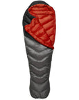 Rab Neutrino Pro 700 Left Zip Down Sleeping Bag (-15C) - Long (Granite) opener