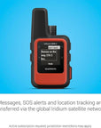 Garmin inReach Mini 2 Sat Comm (Flame Red) messages