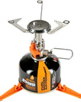 Jetboil MightyMo Steel Cooking Stove on gas