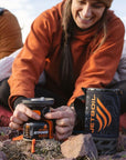 Jetboil Flash 1.0L Fast Boil System (Topo) fire