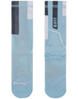 Buff CoolNet Crew Socks (Dusty Blue) long