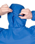 Mountain Equipment Men's Aerofoil Soft Shell Hooded Jacket (Atlantic Blue) back hood