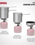 Primus Essential Trail Stove Kit sizes