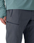 Patagonia Men's Terravia Trail Pants - Regular (Black) Pocket