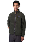 Patagonia Men's Retro Pile Fleece Jacket (Old Growth Green) man
