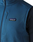 Patagonia Men's R1 Fleece Vest (Aquatic Blue) logo