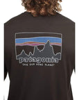 Patagonia Men's Capilene Cool Daily Shirt - '73 Skyline (Black) design
