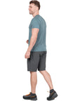 Mountain Equipment Men's Ibex Mountain Short (Anvil Grey) bacl legs