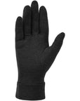 Montane Women's Dart Lightweight Liner Gloves (Black) palm