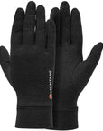 Montane Women's Dart Lightweight Liner Gloves (Black) twins