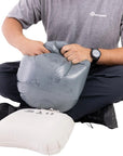 Sea To Summit Aeros Ultralight Pillow - Large (Beluga Grey) blow