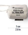 Sea To Summit Aeros Ultralight Pillow - Regular (Turkish Tile Blue) sizes