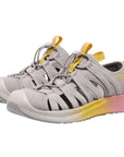 Keen Women's Whisper Lite Sandal (Alloy/Orchid Smoke) pair
