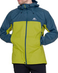 Mountain Equipment Men's Raintower Jacket (Vine/Majolica) hands in pocket