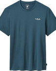 Rab Men's Crimp Esker Tee (Orion Blue)