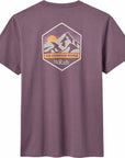 Rab Men's Stance Mountain Peak Tee (Dark Iris) back