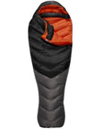 Rab Neutrino Pro 900 Long Down Sleeping Bag (-22C) - Left Zip (Granite) flap