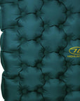 Highalnder Nap-pak Arctic R11 Mummy Lite Inflatable Sleeping Mat (Teal) close up