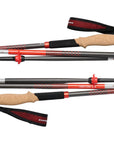 Black Diamond Pursuit Carbon FLZ Trekking Poles - 125cm (Octane) closed