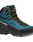 Scarpa Men's Rush TRK LT GTX Hiking Boots (Petrol/Mustard)