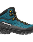 Scarpa Men's Rush TRK LT GTX Hiking Boots (Petrol/Mustard) side