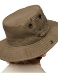 Tilley T3 Wanderer Heritage Vintage Hat (Olive) angle hat