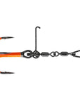 VMC Pike Chain Fishing Hook - L (UV Orange)