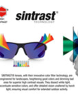 Sinner Whitepass Ii Ski Sintrast Lens Sunglasses (Shiny Black/Matte Black) colours