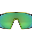 Sinner Fari Sunglasses (Black/Green) front