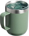 Stanley Everyday Camp 230ml Mug (Hammertone Green) handle