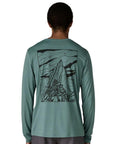 Patagonia Men's Long-Sleeved Capilene Cool Daily Shirt (Cloud Crag) back