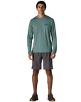 Patagonia Men's Long-Sleeved Capilene Cool Daily Shirt (Cloud Crag) full