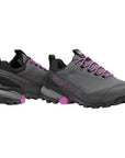 Scarpa Women's Ribelle Cross 2 GTX Walking Shoes (Dark Grey/Purple) pair