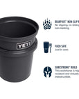 Yeti Loadout 5 Gallon Bucket (Venom) bear