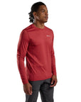 Montane Men's Dart Long Sleeve T-Shirt (Dark Maple) Side
