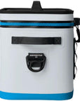 Yeti Hopper Flip 12 Soft Cooler (Fog Grey/Blue) side