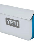 Yeti Sidekick Dry 3L Waterproof Gear Case (Fog Grey/Blue) angle