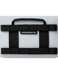 Yeti Sidekick Dry 3L Waterproof Gear Case (Fog Grey/Blue) strap