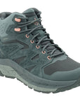 NorthCape Women's Trail Flyte Waterproof Mid Cut Walking Boots (Fern Green)