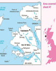 Ordnance Survey Landranger Map 47 Tobermory & North Mull