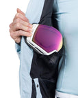 Rossignol Women's Staci Ski Jacket (Glacier) glasses