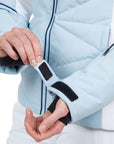 Rossignol Women's Staci Ski Jacket (Glacier) strap sleeve