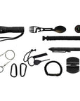Highlander 10 in 1 Survival Kit with Waterproof Case tools