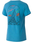Patagonia Women's Capilene Cool Daily Shirt (Shore Blue - Light Shore Blue X-Dye) angle