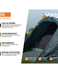 Vango Tay 300 Tent - 3 Man Tent (Deep Blue) feature