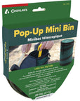 Coghlan Mini Pop-Up Trash Can ackage