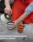 Sea To Summit Frontier UL Collapsible Cup (Aqua Sea Blue) pour