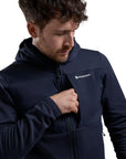 Montane Men's Fury XT Hooded Fleece Jacket - XL (Eclipse Blue) pocket